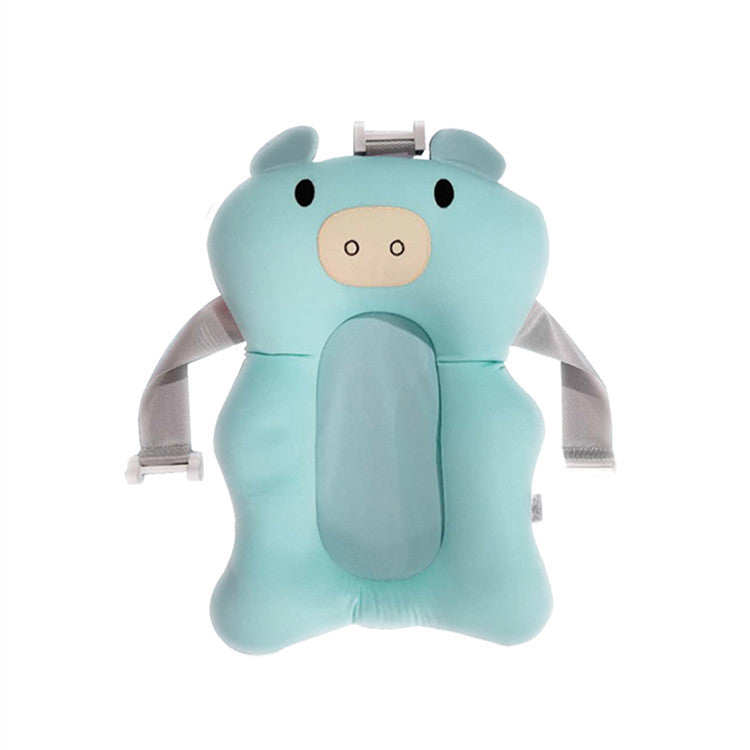 Baby Bath Floating Bed – Newborn Safety Bathtub Seat with Soft Mesh & Buoyancy Support