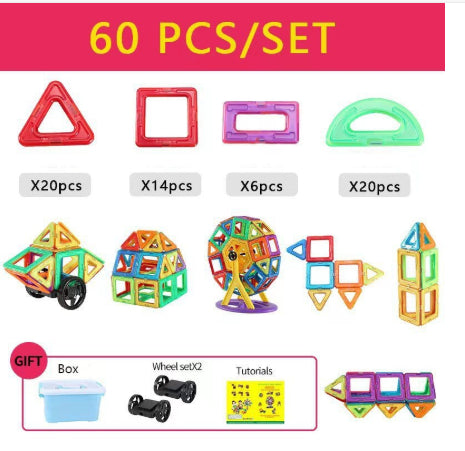 “Magnetic Building Blocks Set – Creative STEM Construction Toy for Kids, Learning & Educational Gift”